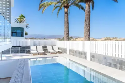 Image de Villa \\\"el oasis\\\" / primera linea de playa maspalomas