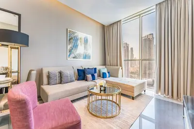 Image de Chic 2br Apartment, Near Dubai Mall and Fountain