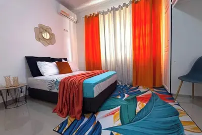 Villa chaleureuse avec bain à remous,