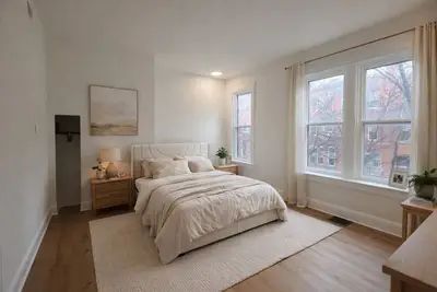 Image de Newly renovated 2-bedroom apartment with central Ac/heat in charming Baltimore