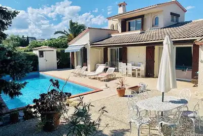 Image de Superbe Villa Antibes Juan Cannes Piscine Chauffée