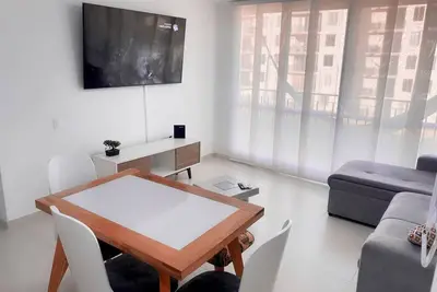 Image de Cozy 2-bedroom apartment in gorgeous Ricaurte with Ac and gym