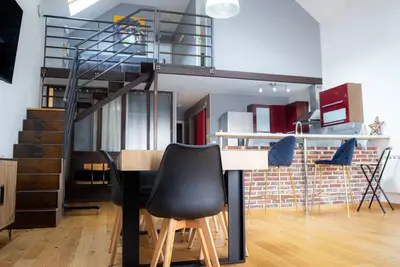 Image de Loft lumineux idéal pour les séjours en famille, entre amis ou professionnels