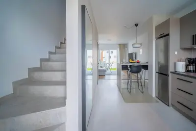 Image de Designer maisonette 2 bedrooms • Terrace - Barbecue table - Fitness area