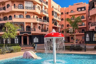 Image de Vue piscine appartement