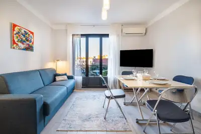 Image de Appartement 'Doux Zéphir' avec balcon, Wi-Fi et climatisation
