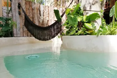 Image de Eco-chic Stay, Private Balcony, WiFi in Luum Zama, Tulum.