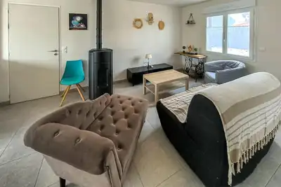 Image de Maison de 3 chambres acceptant les animaux domestiques à La Jonchere