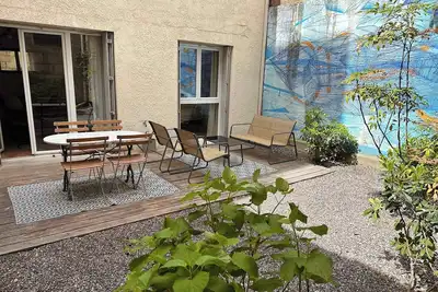 Image de Appartement avec Jardin 1 chambre 3 personnes