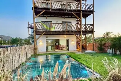 Image de Triplex apartment with 4 suites, 80 meters from the sea at MarAmar beaches in Macapá. Luis Correia.