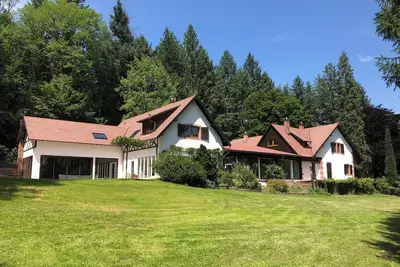 Image de Maison Forestière 15 Pers. Alsace - Véranda immersive, Piscine, Sauna, Fitness