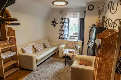 Image de Soothing 1-bedroom apartment with futons in charming Ceska Kamenice