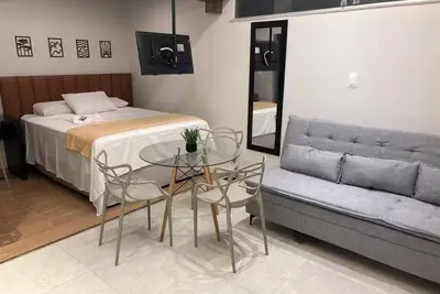 Image de Modern studio in the city center | Kitchen and Ac