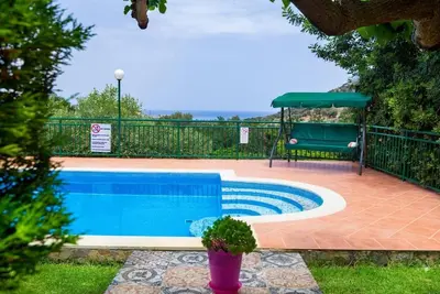 Villa Apelia in Bali, Crete - 3bd - Ac - Private Pool