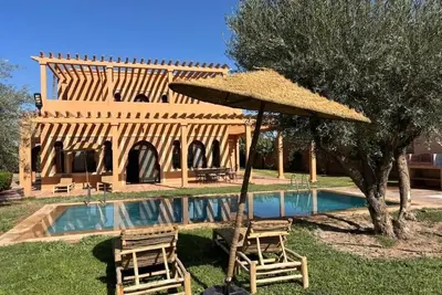 Charming 3-bedroom villa with Ac in Marrakech