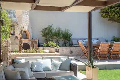 Villa bleue de Caldera !