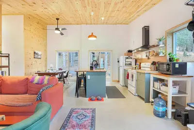 Cozy Barndominium Retreat with Sauna