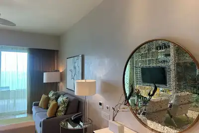 Image de 2-bedroom hotel suites in perfect Cancún with Ac and fitness room