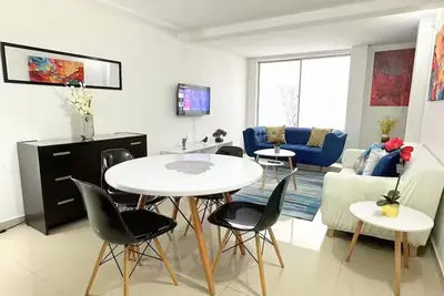 Image de Complete apartment, 2 bedrooms, living room, dining room, main bathroom, auxiliary bathroom