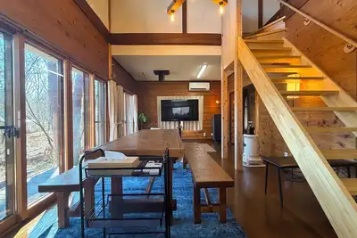 Image de A base for Hakuba skiing and sightseeing in Matsumoto! Enjoy bonfires and Bbq in the Azumino forest.