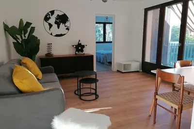 Appartement spacieux à 2 pas du plan d'eau