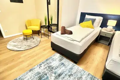 Image de Big New 6Rms Boutique Flat City Center, KaDeWe, Zoo, Messe, 1a Location