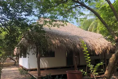 Image de Casa Nuuk in Bokané: ecotourism center among mangroves, estuary and sea in Chiapas