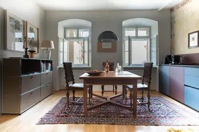 Image de Apartment in historic building with modern design, Kronplatz region / Dolomites