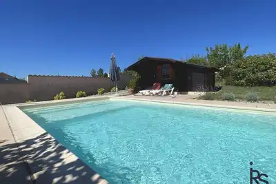 Image de Maison 4/6 personnes avec piscine privative au calme proche rivière Ardèche