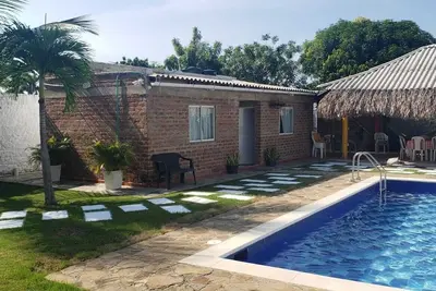 Image de Cabaña el Eden is an ideal place for family relaxation.