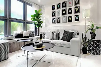 Image de Maison mitoyenne élégante de 3 chambres au cœur de Bangkok