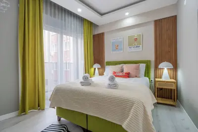 Image de Shopping District 1br Antalya  Cozy and Central - Green