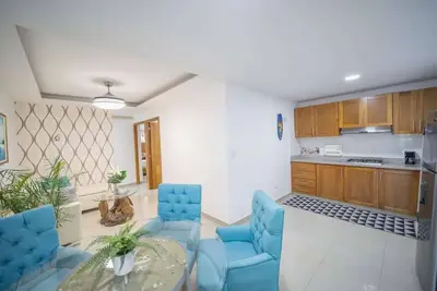 Modern & Clean 2br Apt Central in Sosua