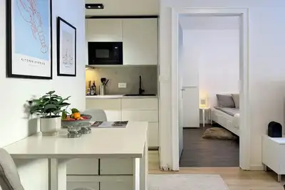 Image de Cozy one bedroom apartment 5 min from the lift (1-4 people)