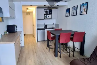 Image de Tignes - Appartement 2 pièces cabine, 6 pers, vue sur montagne