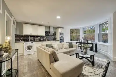 Image de Stylish 3-Bedroom Apartment in Central Glasgow