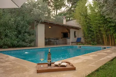 Bamboo Garden Oasis with Pool
