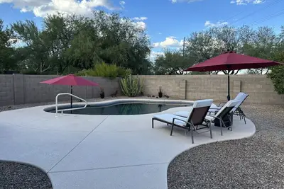 Image de Mexican Sage is truly your Tucson oasis. 3 Br, 2 Ba, private pool & hot tub.