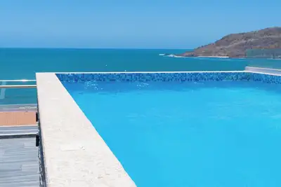 Image de Apartment in Zona Dorada, 6 minutes from the beach, with a rooftop pool and barbecue area