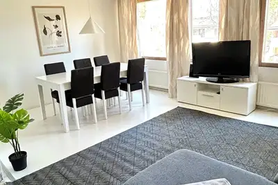 Image de Peaceful terraced house with a sauna