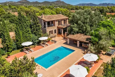 Image de Belle maison à Sa Coma avec piscine privée, utilisable à l'intérieur ou à.