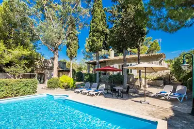 Image de Magnifique maison à Inca avec piscine privée, utilisable à l'intérieur ou à.