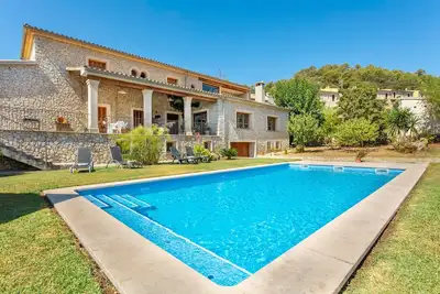 Image de Magnifique maison à Selva avec piscine privée, utilisable à l'intérieur.