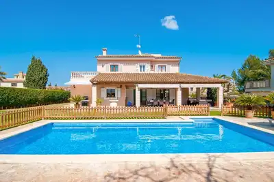 Image de Magnifique maison à Sa Coma avec piscine privée, utilisable à l'intérieur.