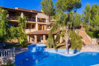 Image de Superbe maison à Son Macia avec piscine privée, utilisable à l'intérieur.