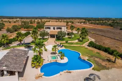 Image de Magnifique maison à Santanyi avec piscine privée, utilisable à l'intérieur.