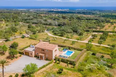 Image de Charmante maison à Shorta avec piscine privée, utilisable à l'intérieur.
