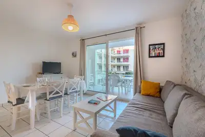 Image de Appartement lumineux, balcon, 4 pers