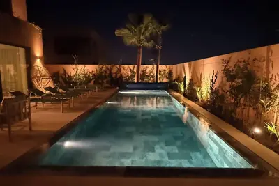Image de Villa Marleanis\nEsprit Beldi Chic avec piscine chauffée à 10min de la médina