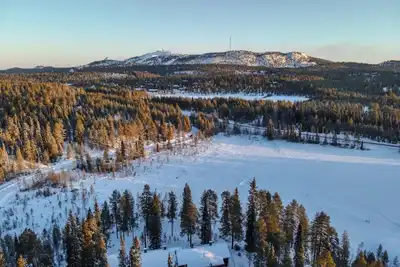 Image de Pikkukelo Ruka - a cozy accommodation in a great location, skibus and free wifi.